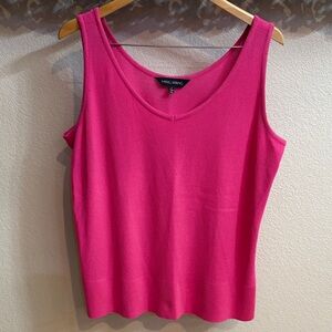Ming Wang Vibrant Pink Sleeveless Top
